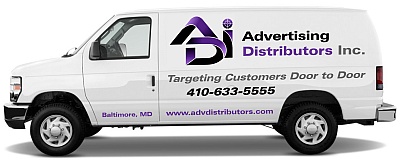 Advertising Distributors offers delivery services for doorhangers and other hand-delivered marketing materials