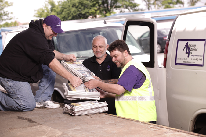 Advertising Distributors Inc - See our delivery team in action