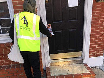 We hand-deliver door hangers, newspapers, product samples and all other marketing materials